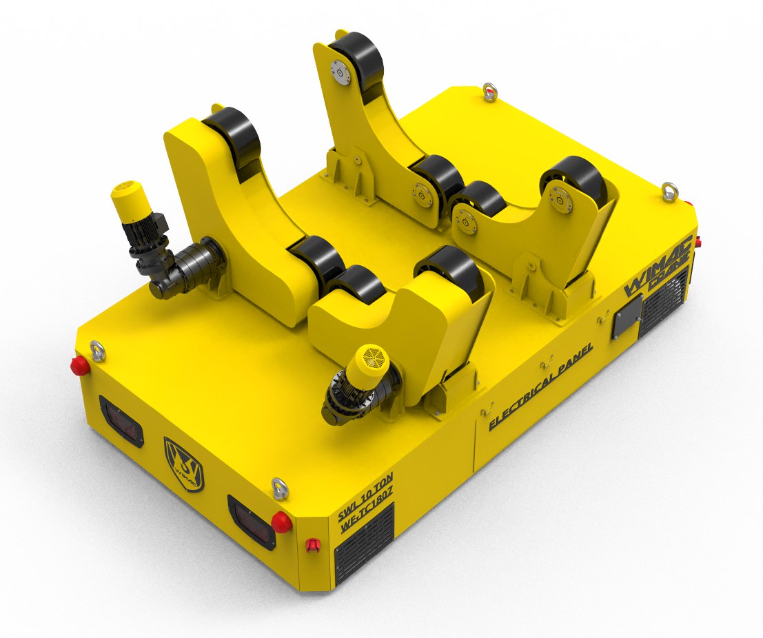 عربة نقل فيماك بحوامل دوارة مخصصة