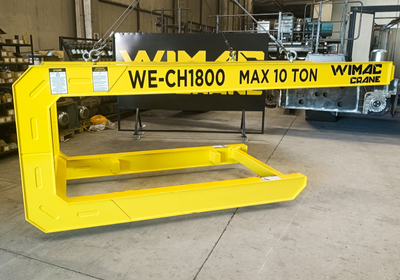 عارضة فيماك WE-CH1800 بعروة علوية قابلة للضبط بقدرة 10 أطنان